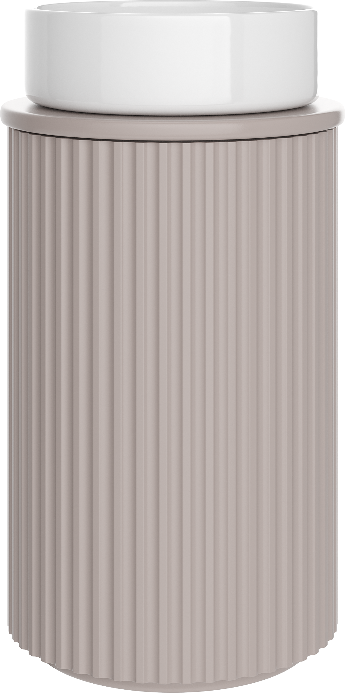 Тумба с раковиной STWORKI Lotus 42 white