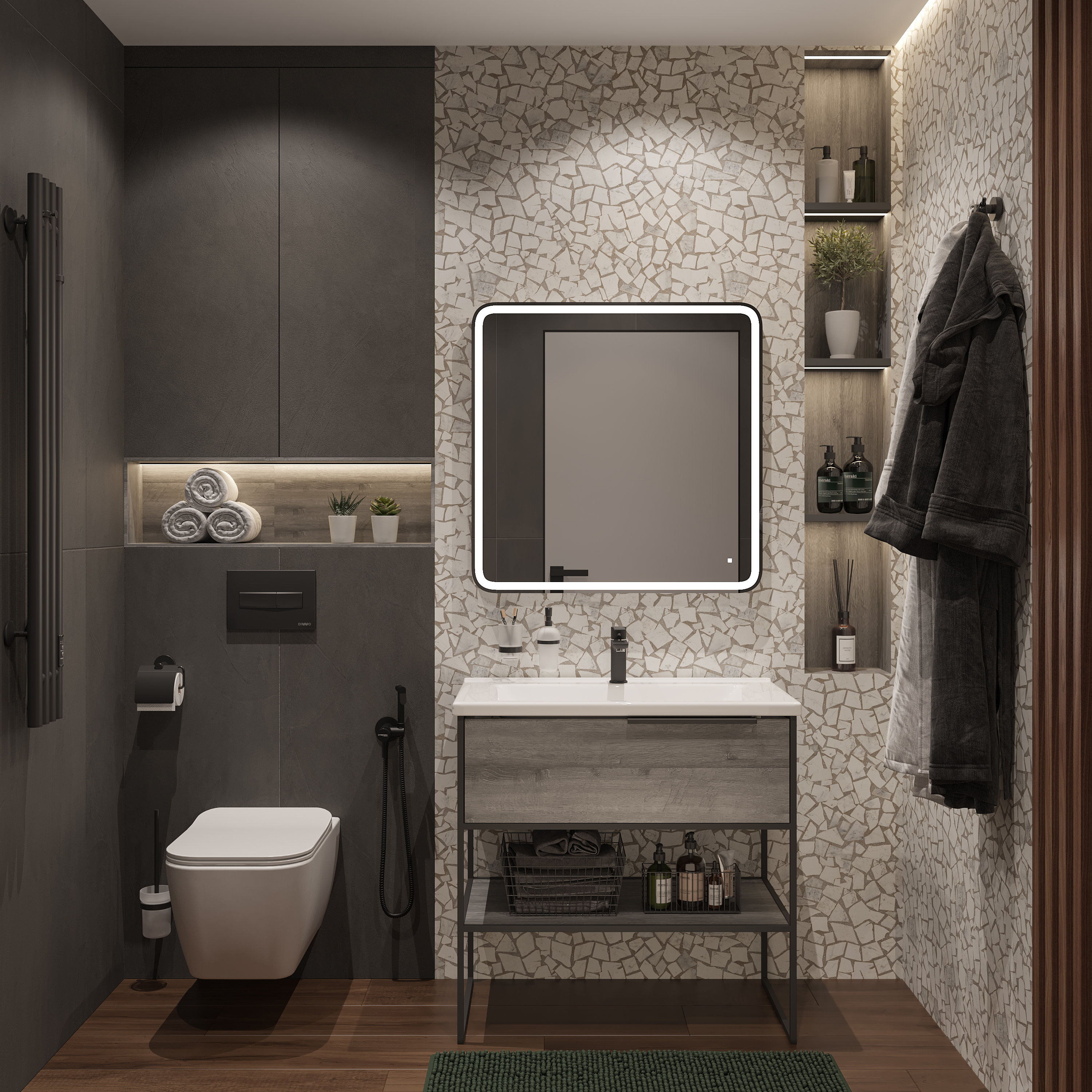 Мебельная раковина STWORKI Брамминг 85 9085-KL купить в Тамбове