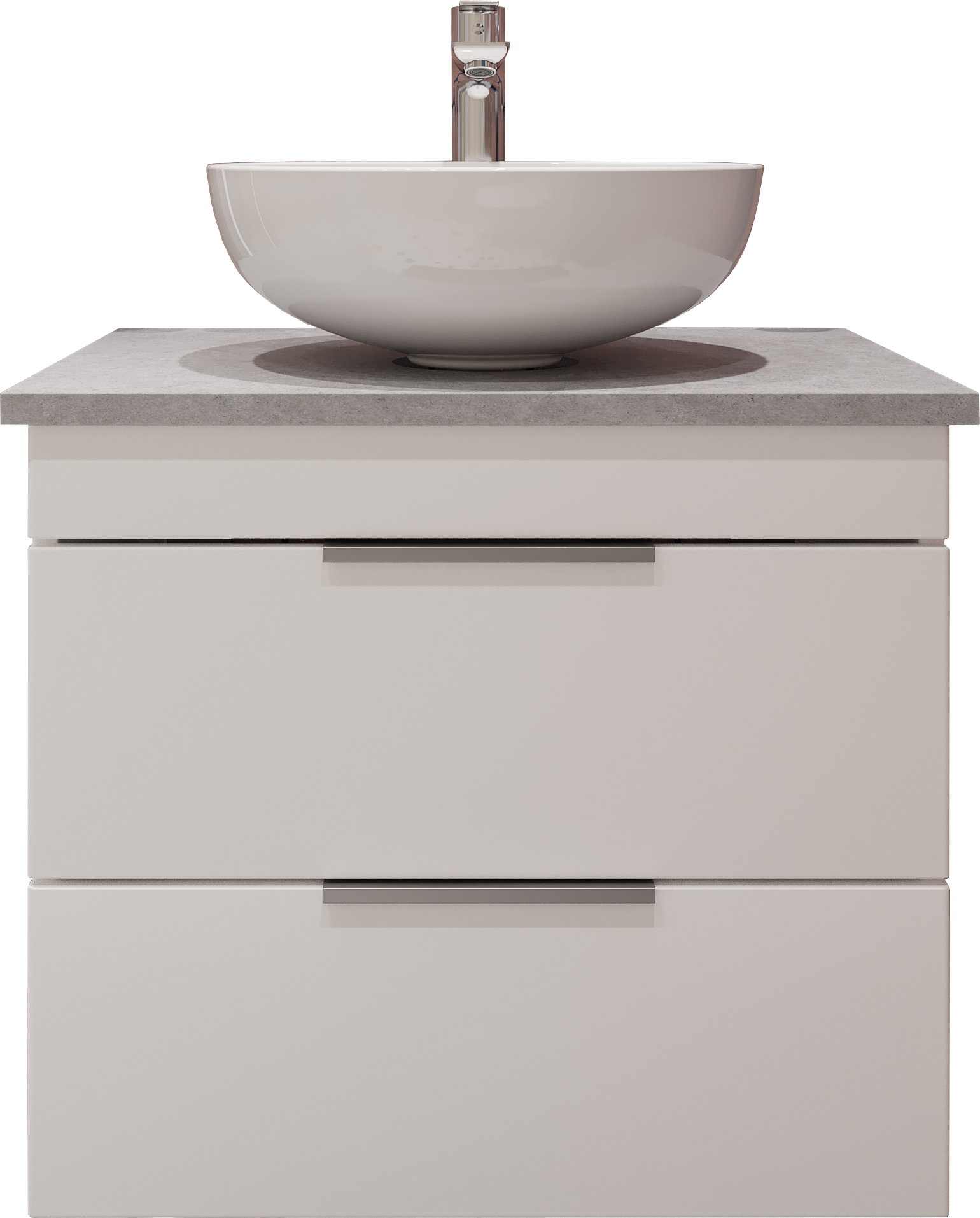 Тумба с раковиной STWORKI Копенгаген 80 белая, со столешницей Stone Balance 80