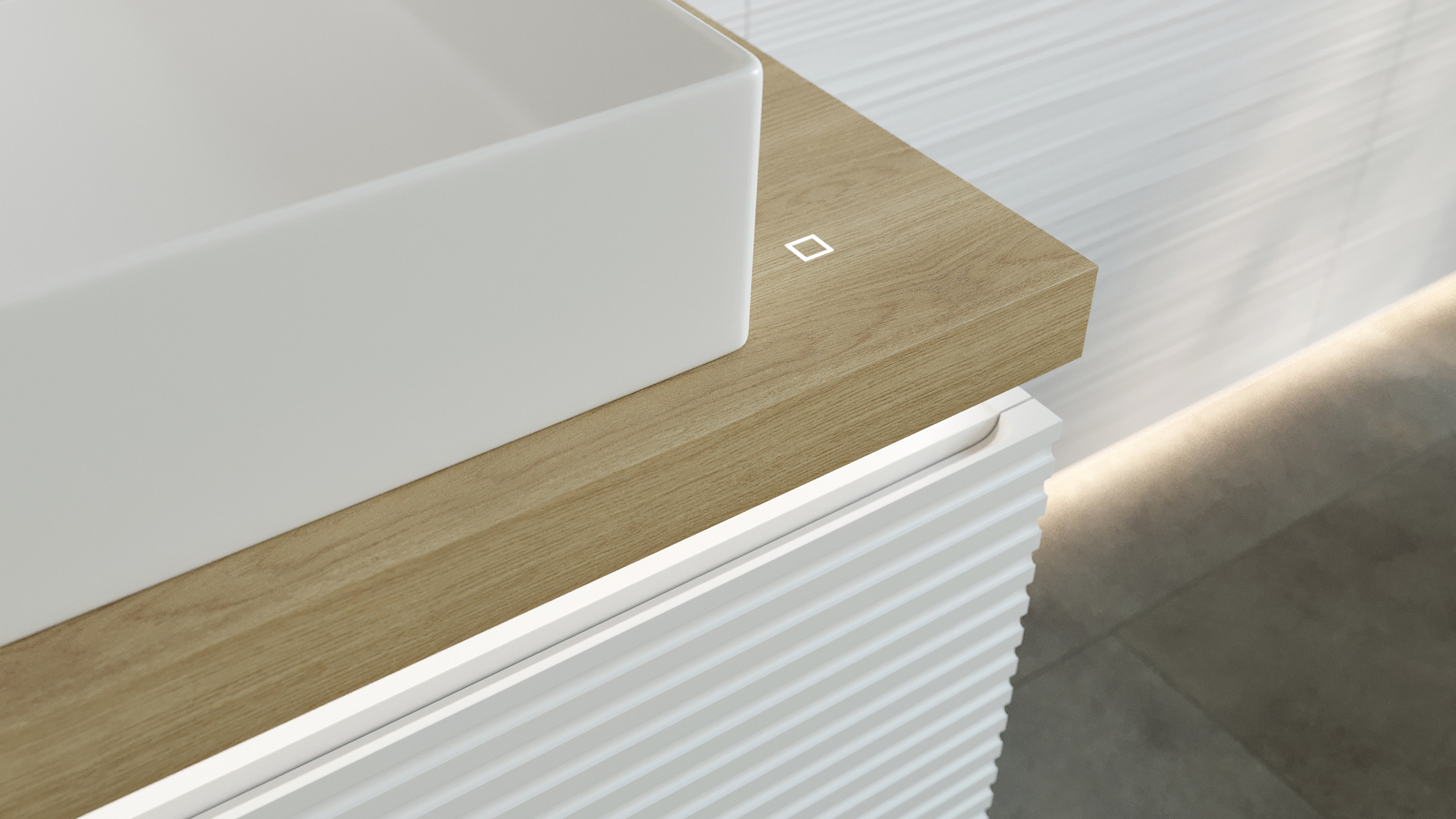 Накладная раковина STWORKI Рандерс 3075-KL 76 белая, прямоугольная, фаянс купить в Тамбове