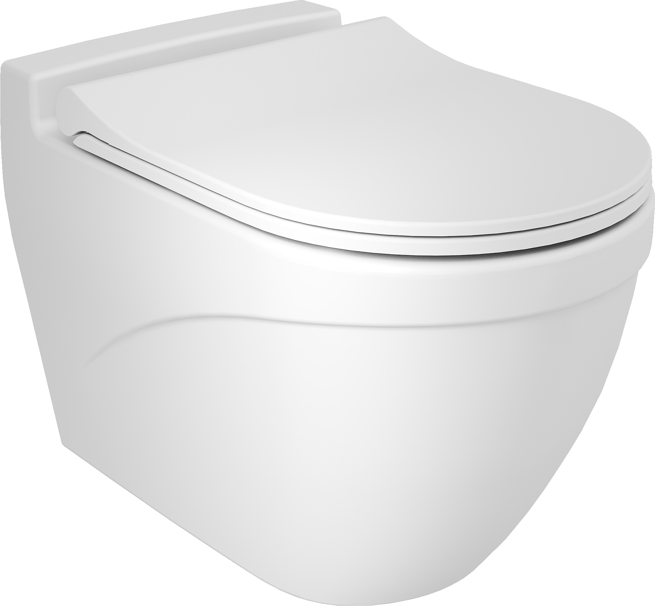 Унитаз подвесной BOCCHI Taormina Arch 1012-002-0129 белый матовый, с крышкой A0336-002 с микролифтом