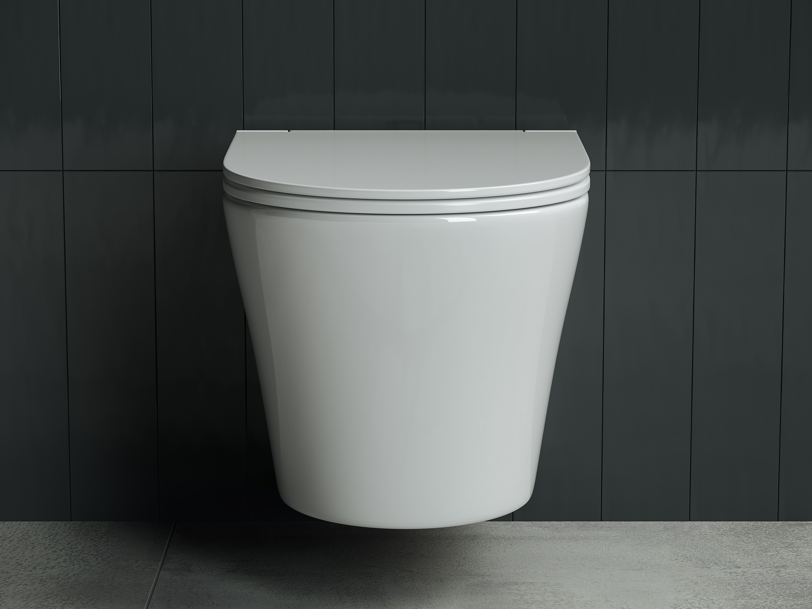 Комплект 3 в 1 Унитаз подвесной Ceramicanova Forma CN3011 + Инсталляция STWORKI 510162 + Кнопка Хельсинки 500470 цвет глянцевый белый