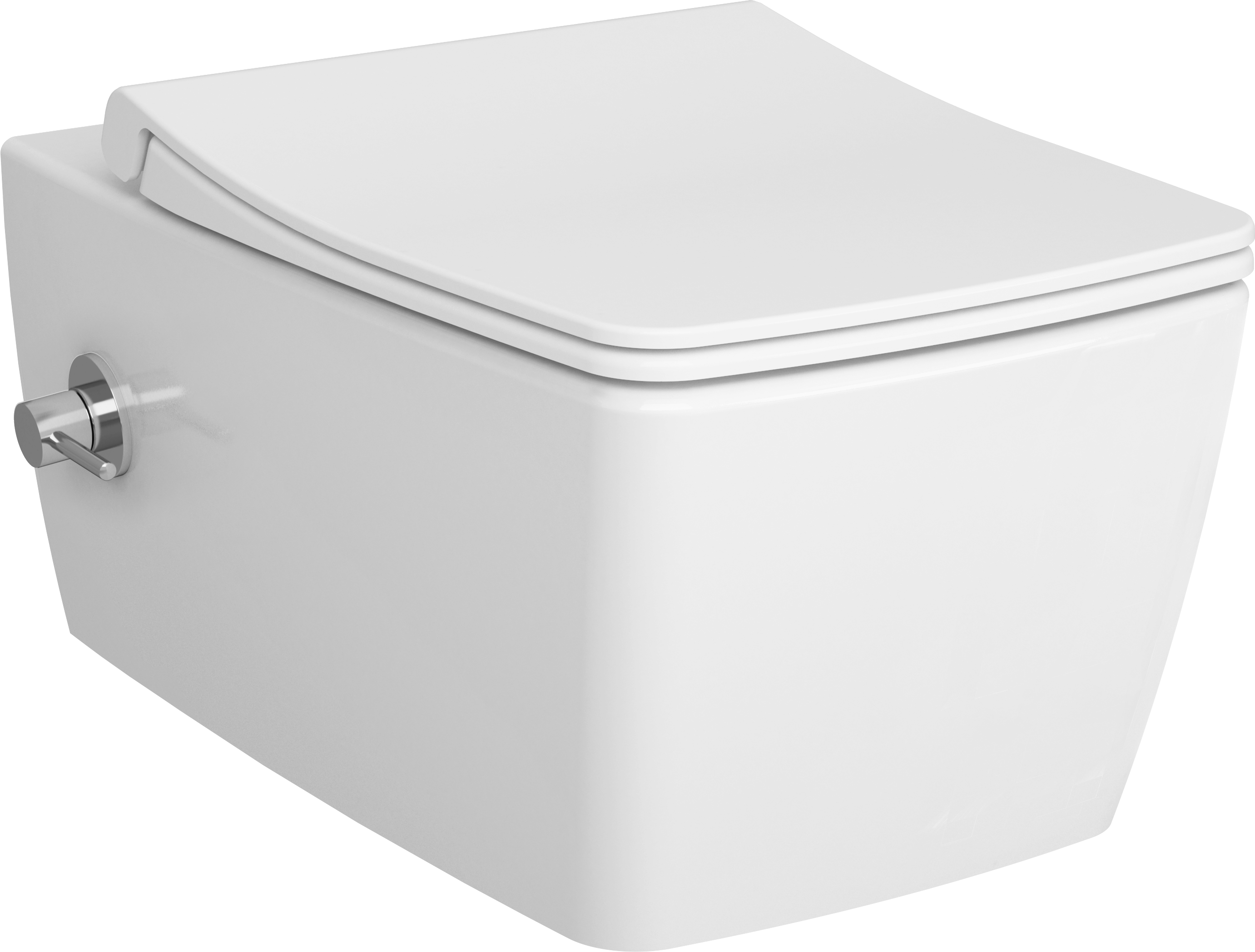 Унитаз подвесной VitrA Metropole Rim-Ex 7672B003-1684 с функцией биде и встроенным смесителем