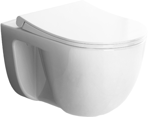 Унитаз подвесной VitrA S40 7759B003-0075 безободковый, с микролифтом