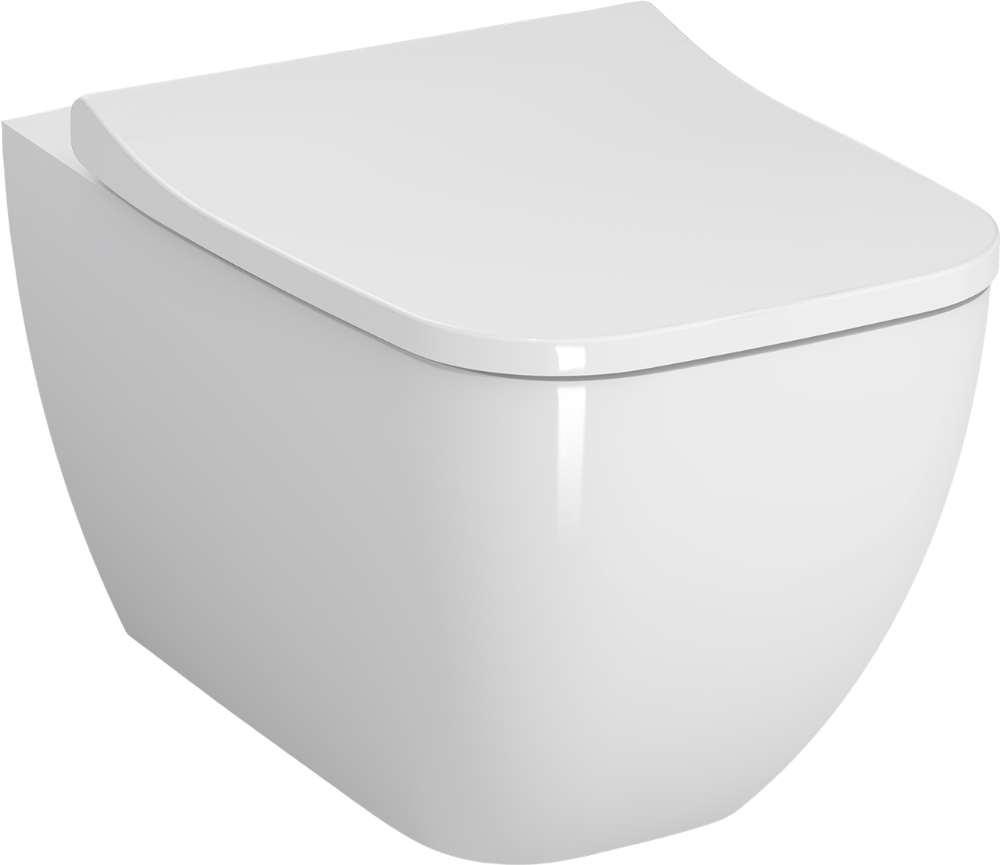 Унитаз подвесной VitrA Shift 7742B003-0075 с тонкой крышкой NKP Lento