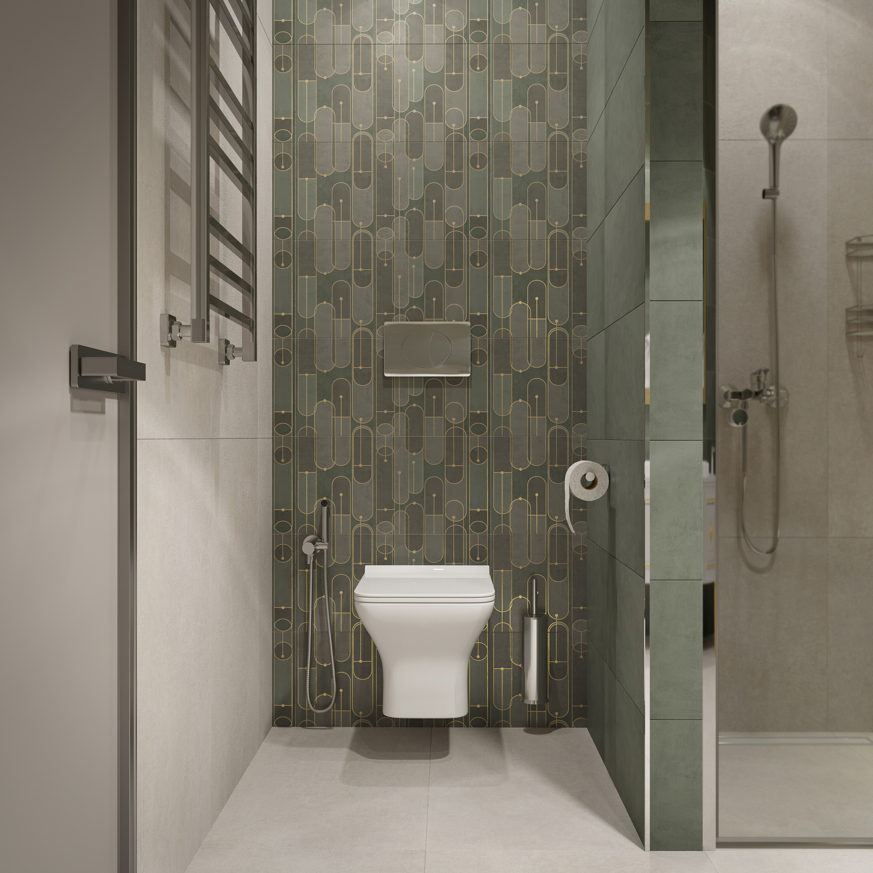 Унитаз подвесной STWORKI Вестерос VS-01up безободковый, с микролифтом, встроенный, фарфоровый, белый купить в Тамбове