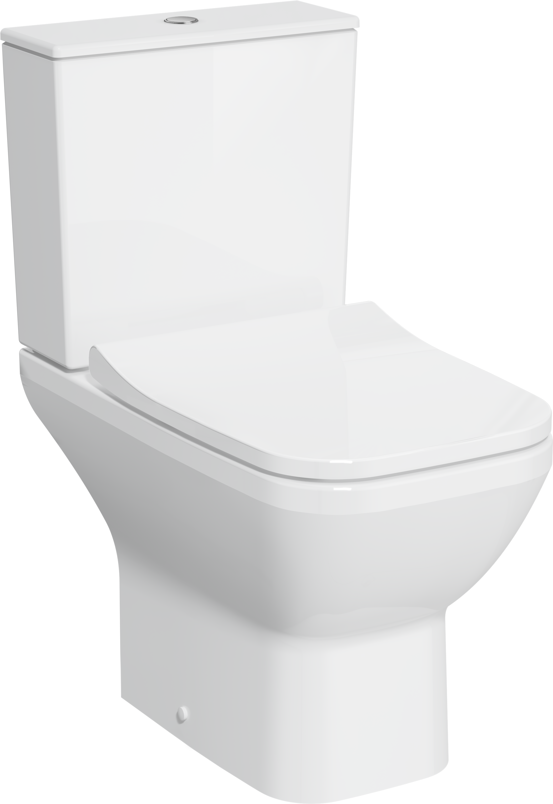 Унитаз-компакт VitrA Integra Square Open-Back 9833B003-7205 с микролифтом