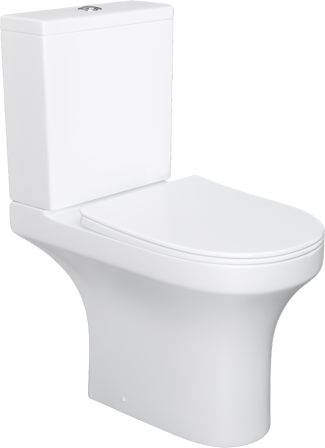 Унитаз-компакт STWORKI Лунд HCLND8600SC безободковый, с микролифтом