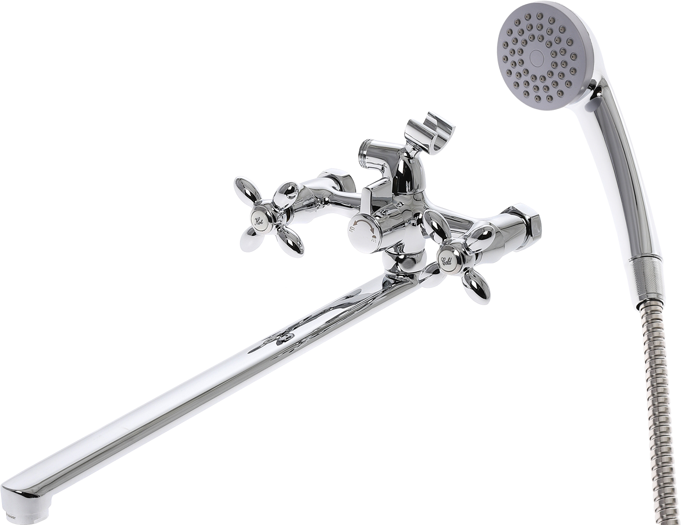 Смеситель с длинным изливом для ванны DIWO Сочи SO-03cr