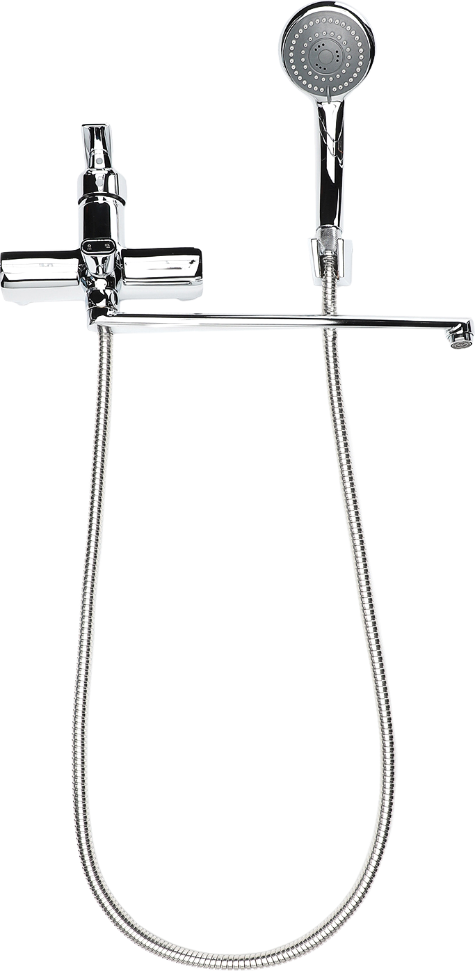 Смеситель с длинным изливом для ванны DIWO Муром MU-03cr