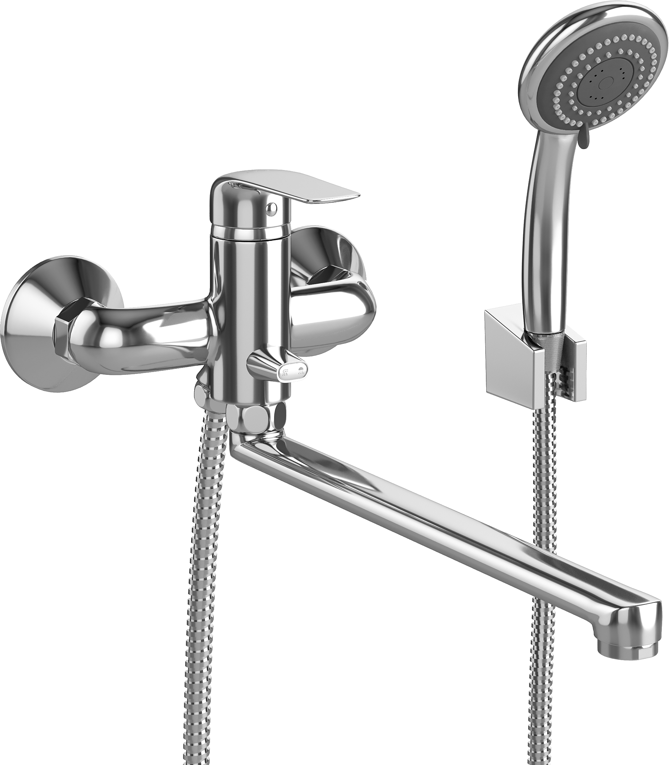 Смеситель с длинным изливом для ванны DIWO Тула TU-03cr