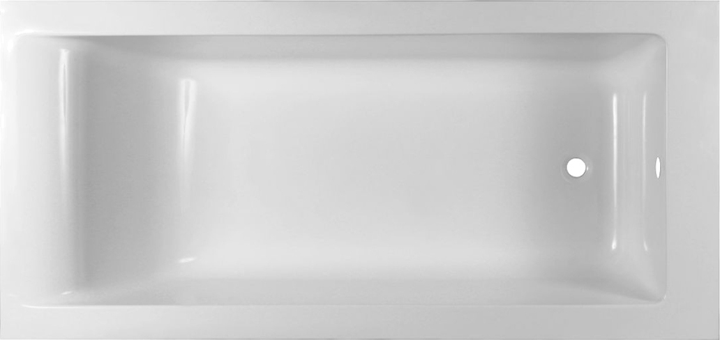 Ванна из искусственного камня STWORKI Ольборг 170x75