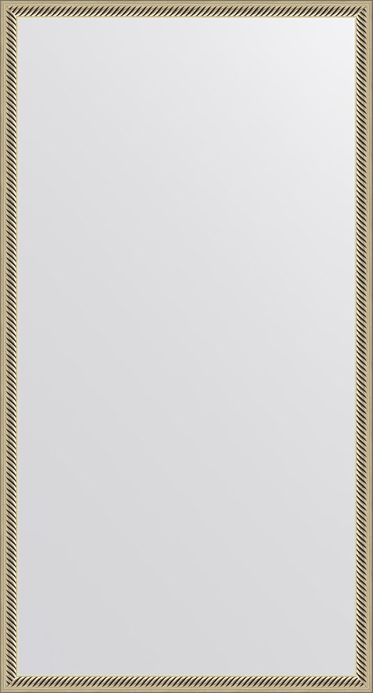 Зеркало Evoform BY 0725 58x108 см витое серебро