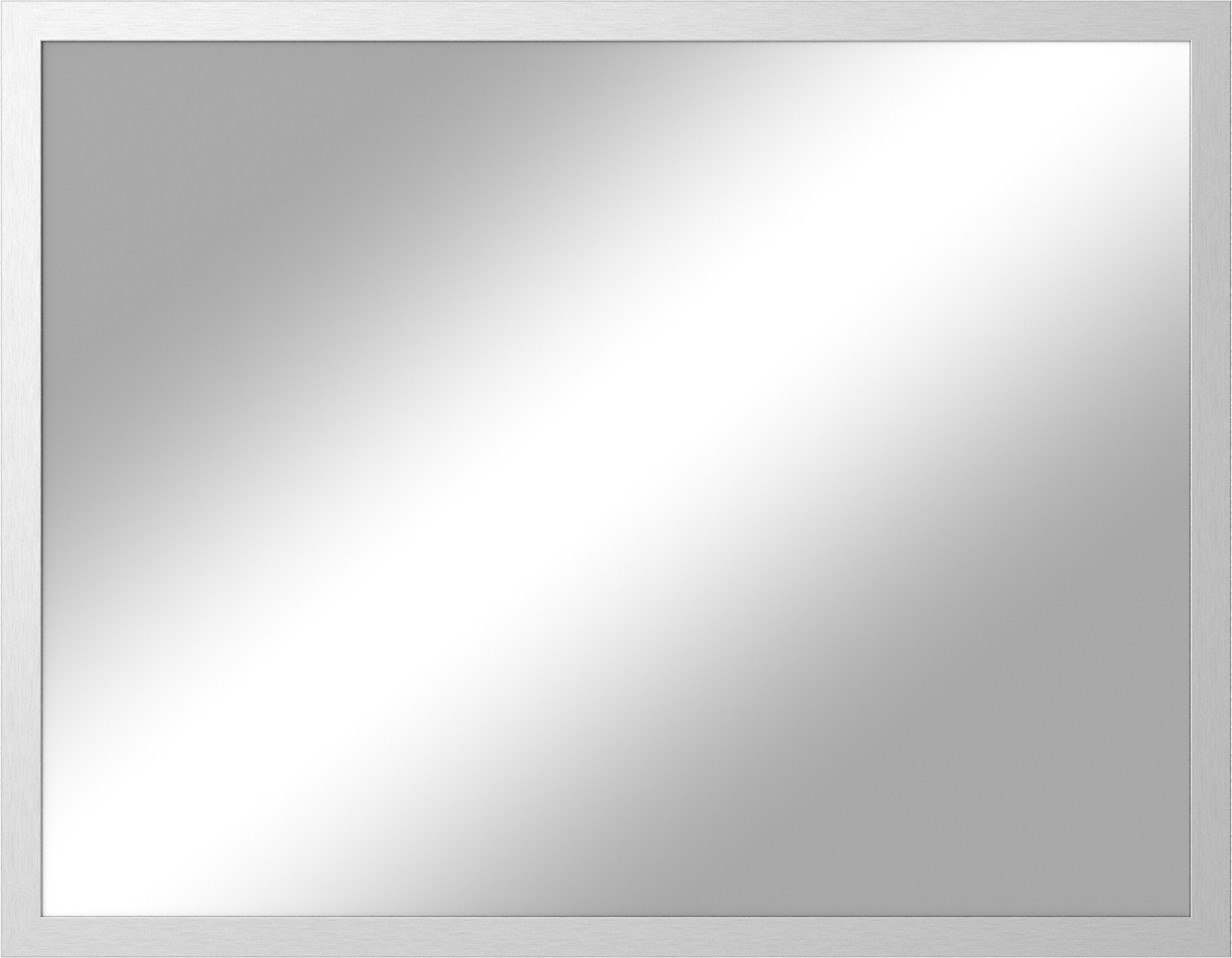 Зеркало STWORKI Брамминг 70х90 серебро