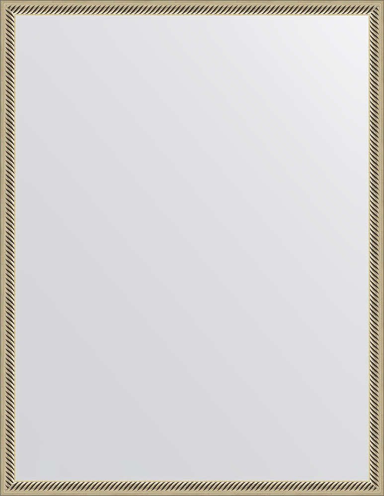 Зеркало Evoform BY 0674 68x88 см витое серебро