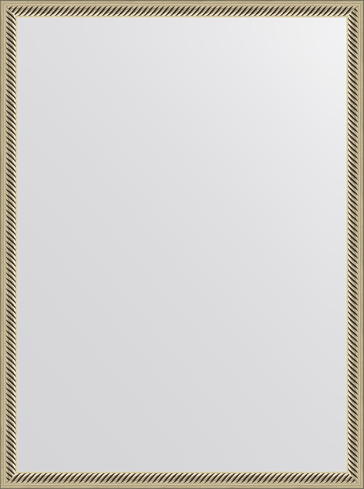 Зеркало Evoform BY 0639 58x78 см витое серебро