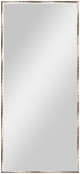 Зеркало Evoform BY 0759 68x148 см витое серебро