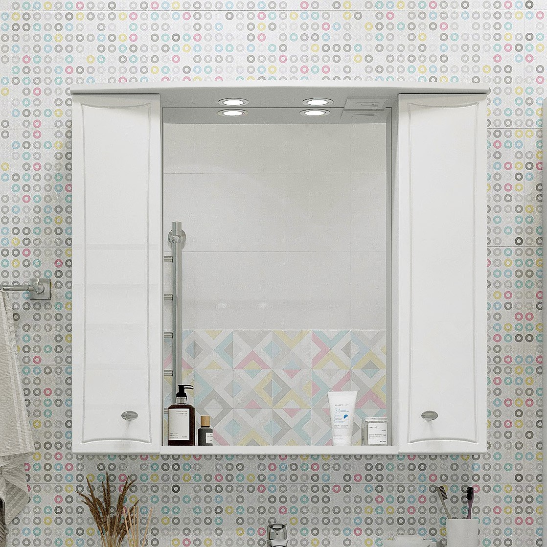 Зеркало DIWO Кострома 85 85