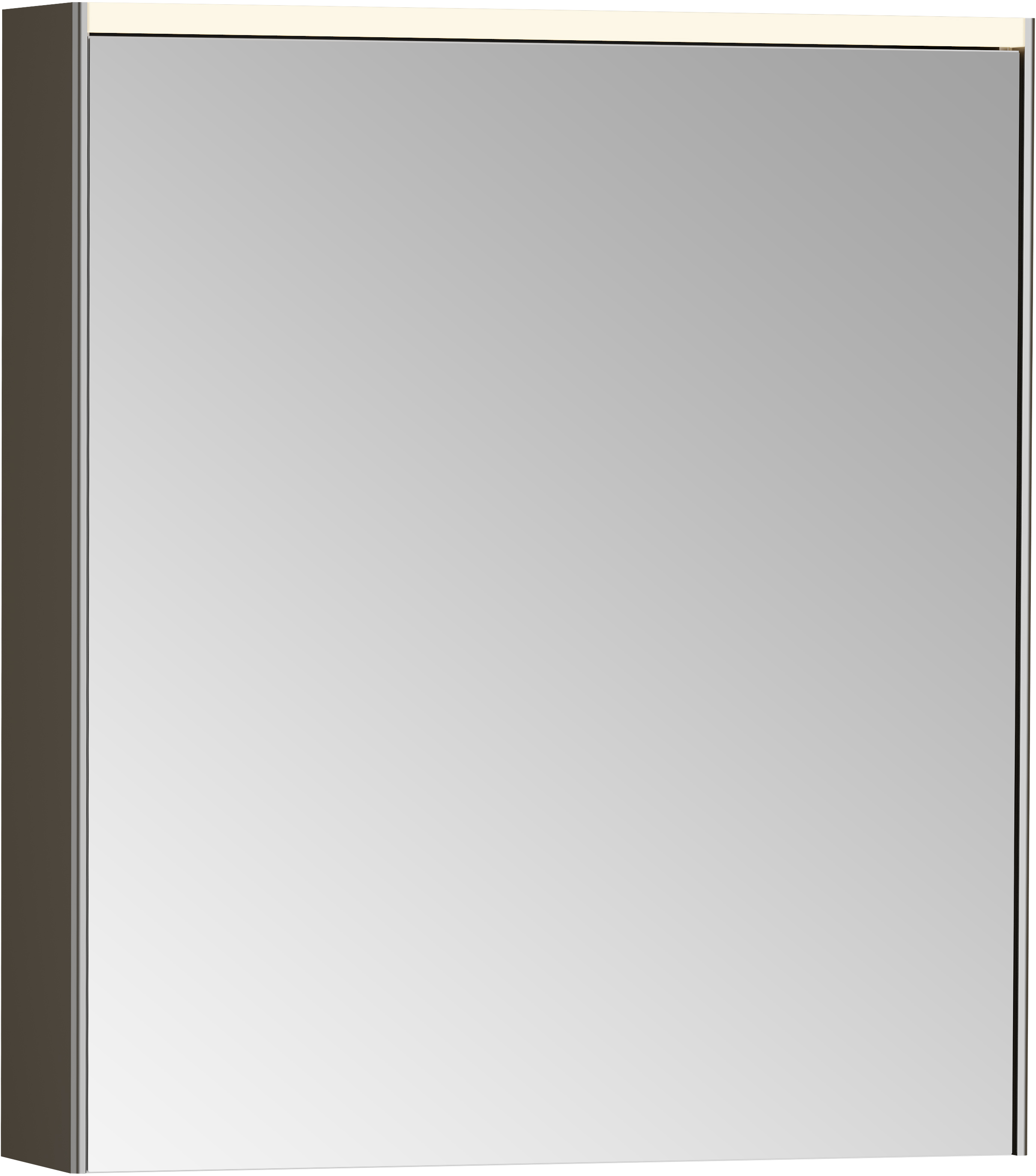 Зеркало-шкаф VitrA Core L 60 с подсветкой, антрацит
