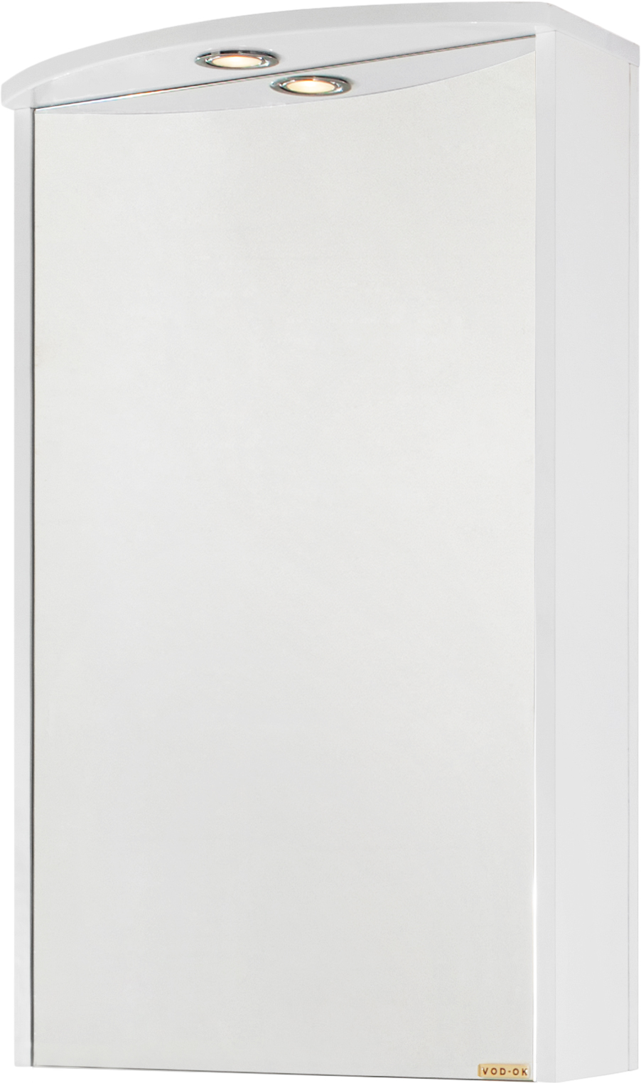 Зеркало-шкаф Vod-Ok Мона 50 L, белый