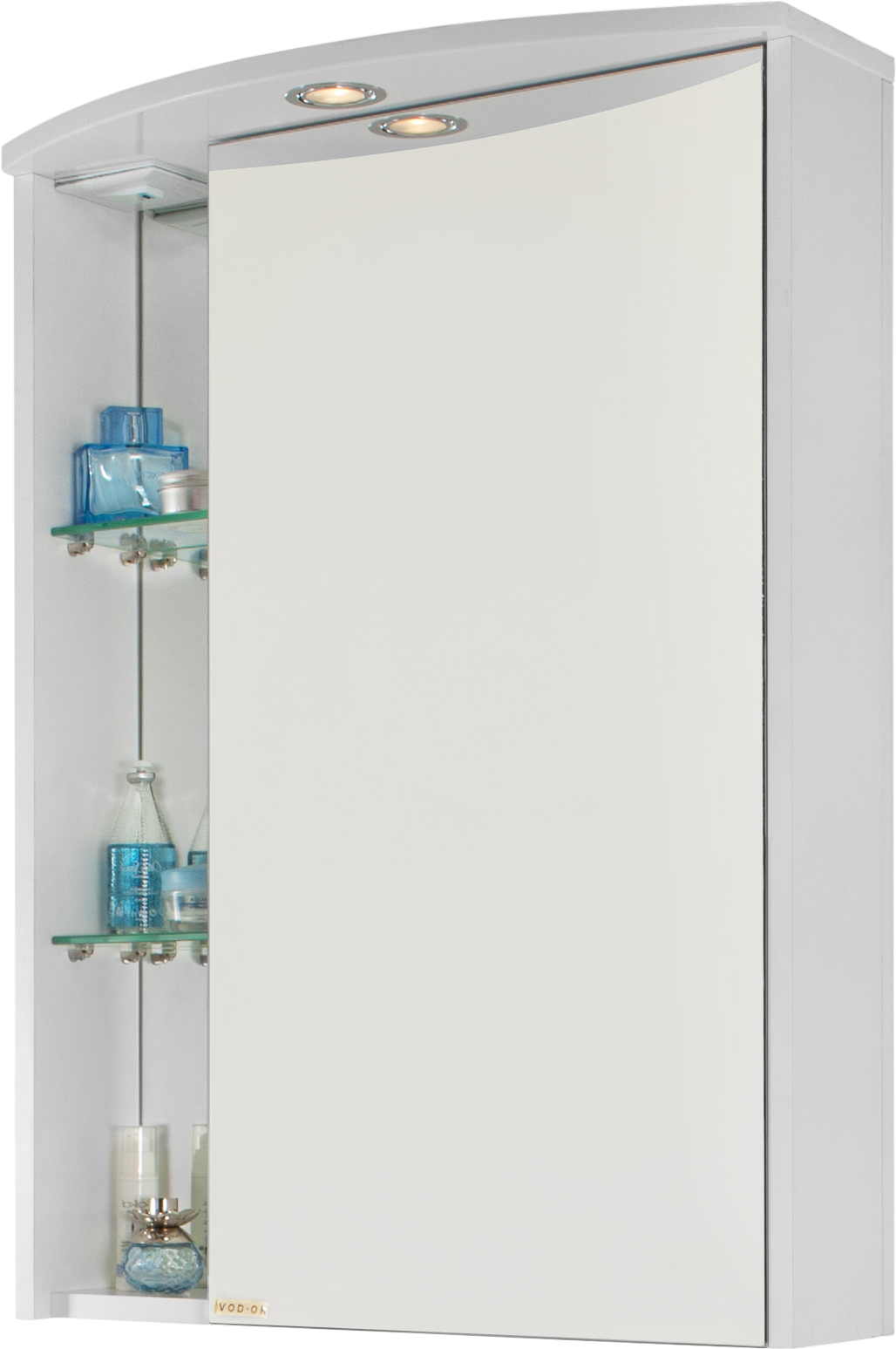 Зеркало-шкаф Vod-Ok Мона 60 R, белый